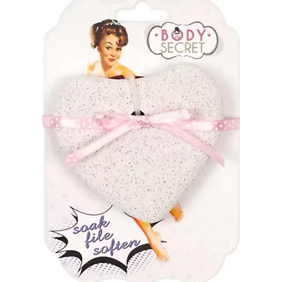 Bodysecret Beyaz Kalpli Ponza Taşı