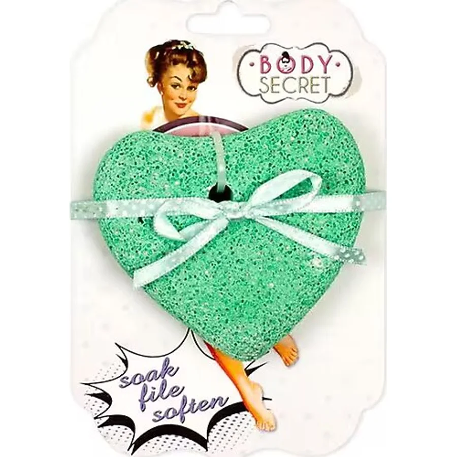 Bodysecret Yeşil Kalpli Ponza Taşı