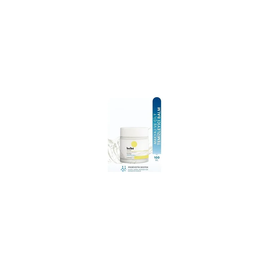 bolbe skincare Parlaklık Sağlayan Makyaj Ve Cilt Temizleyici Balm (GÖZ VE YÜZ MAKYAJI TEMİZLEYİCİ) - 100 ml