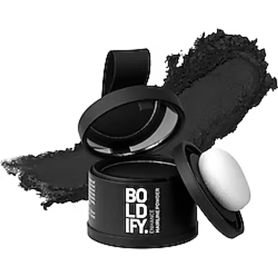 Boldify Saç Tozu Siyah Dolgunlaştırıcı Topik Tozu & 48 Saat Etkili - SİYAH