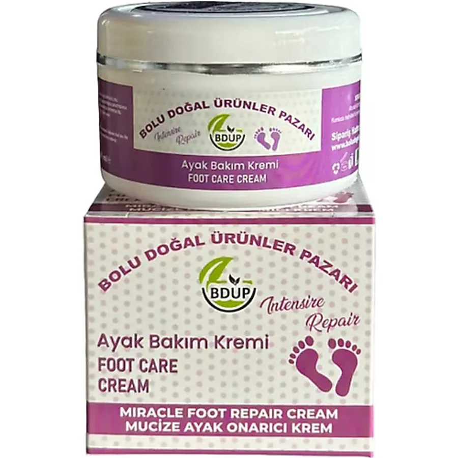 Bolu Doğal Ürünler Pazarı Ayak Bakım Kremi - ayak mantarı ayak kokusuna kesin çözüm