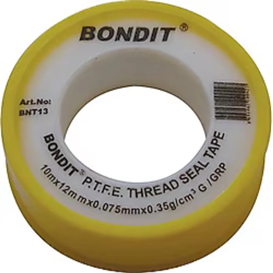 Bondit Teflon Bant 12 Mm 10 Mt (10 Adet)