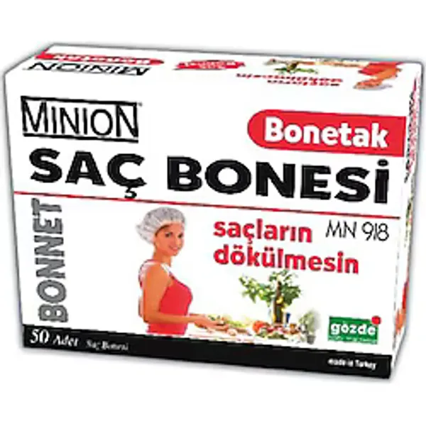 Bonetak Saç Bonesi 50 Adet