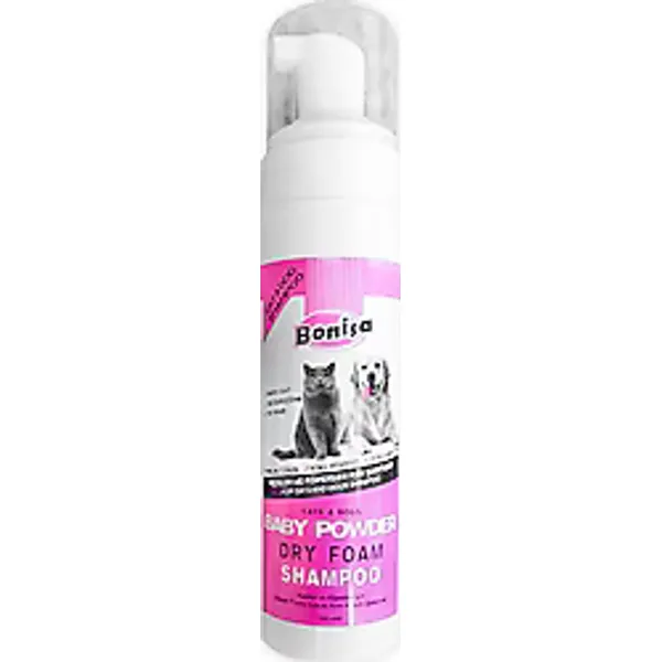 Bonisa Bebek Pudra Kokulu 200 ml Köpük Kedi Köpek Şampuanı