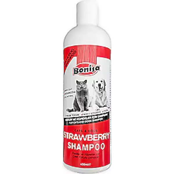 Bonisa Çilek Kokulu 400 ml Kedi Köpek Şampuanı