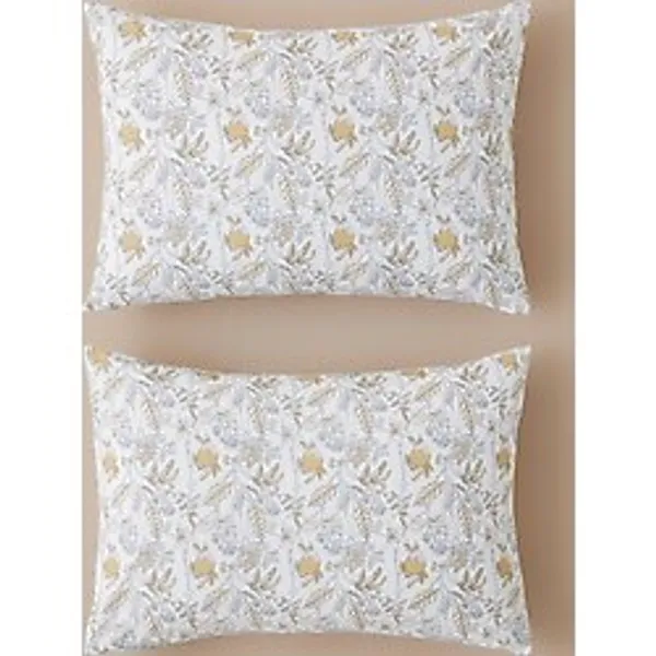 Bonnie Kolay Ütülenir 2'Li Yastık Kılıfı 50X70 Cm Sarı