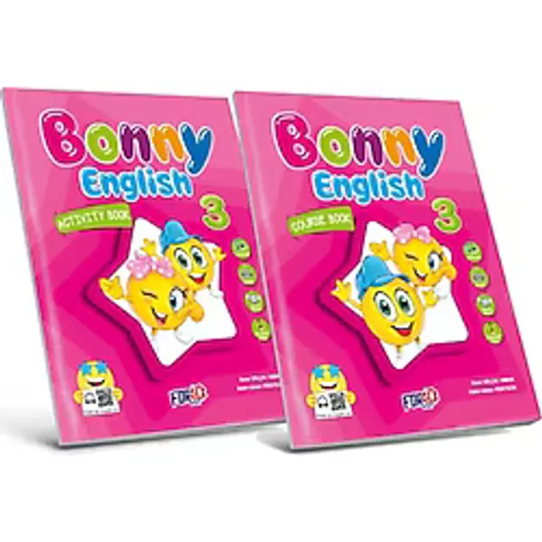 Bonny 3.sınıf English Course Book + Activity Book