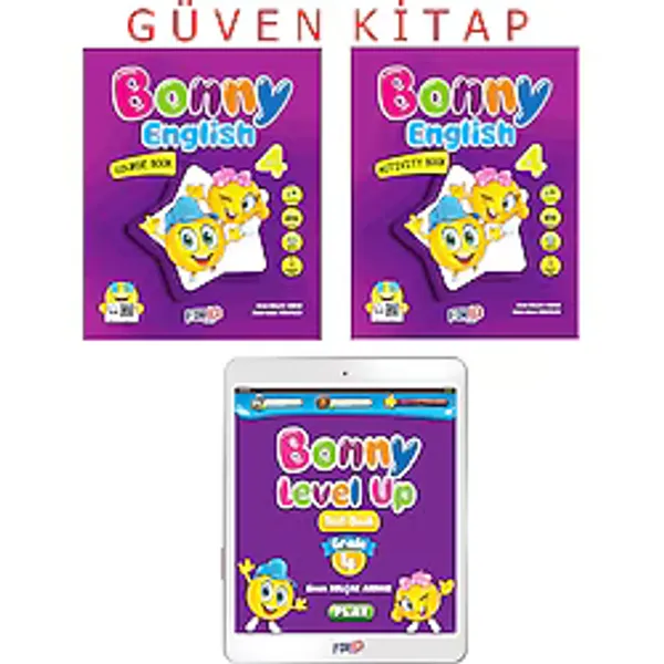 Bonny English 4.sınıf Activity- Course-test Book Seti