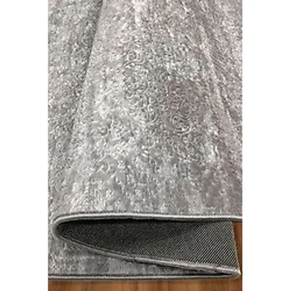 Bonny Home Nova Gri Leke Tutmaz Yıkanabilir Kaymaz Çocuk Odası Halısı, 160 x 250 cm