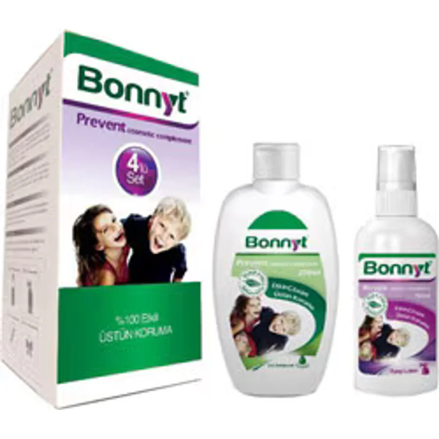 Bonnyt Bit Losyonu 150 ml + Şampuan 200 ml Tarak ve Toka Hediyeli Set
