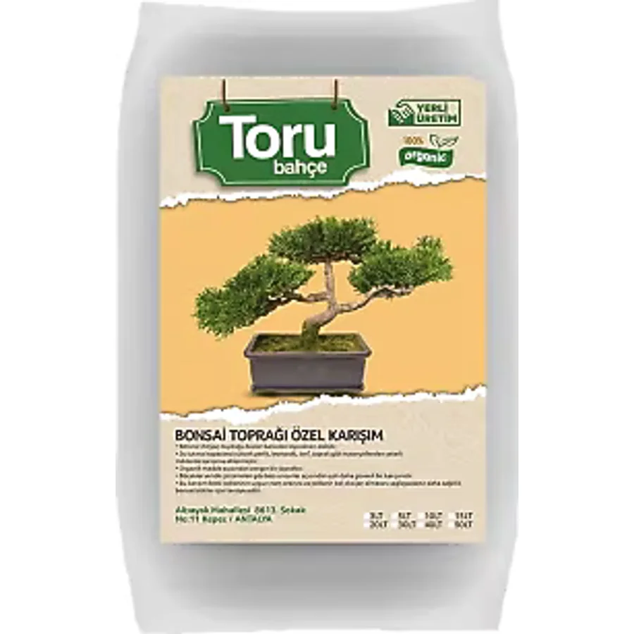 BONSAİ SAKSI TOPRAĞI ZENGİNLEŞTİRİLMİŞ 5 lt