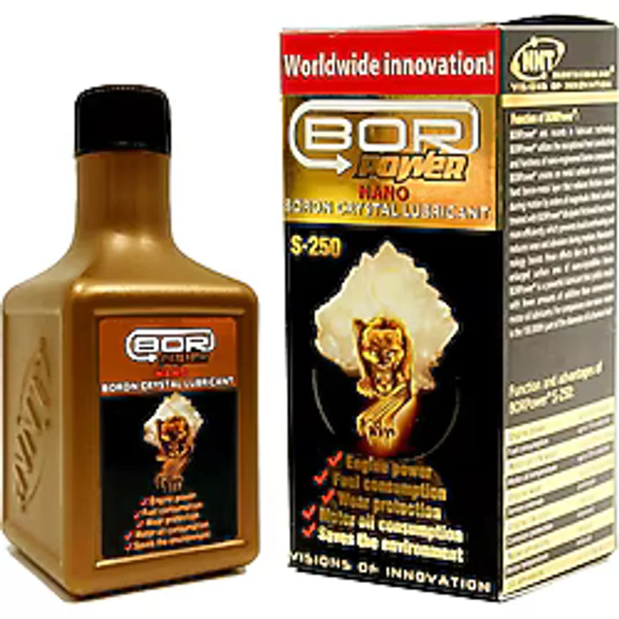 BOR POWER S-250 Gold Güçlendirilmiş Bor İçerikli Motor Yağ Katkısı - NNT BOR POWER