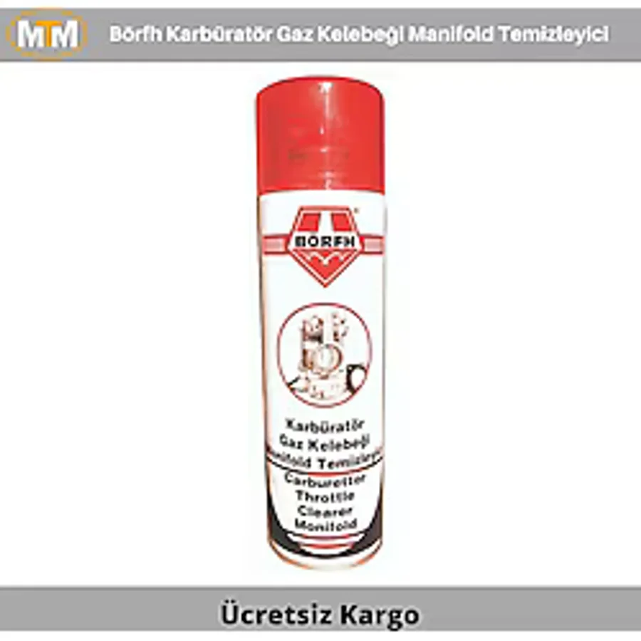 Börfh Karbüratör Gaz Kelebeği Manifold Temizleyici 500Ml