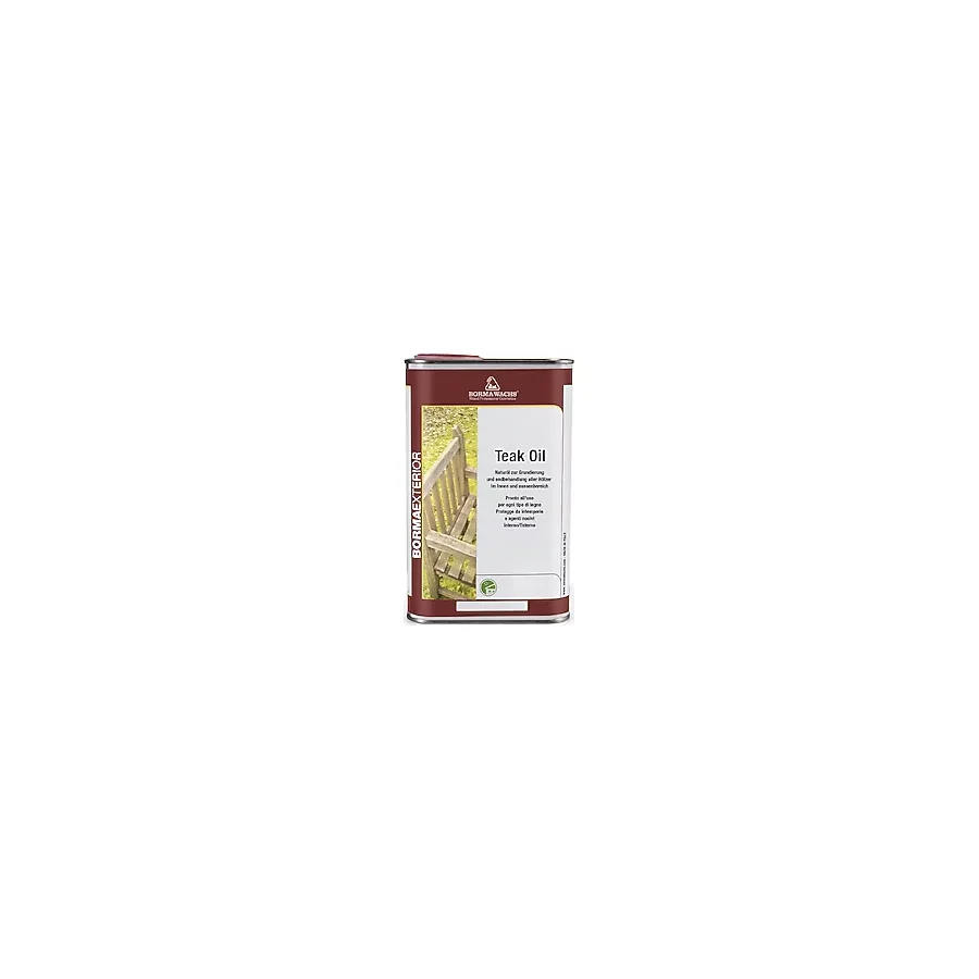 Borma Wachs Teak Oil - Tik Yağı - 5 Litre - Light Teak