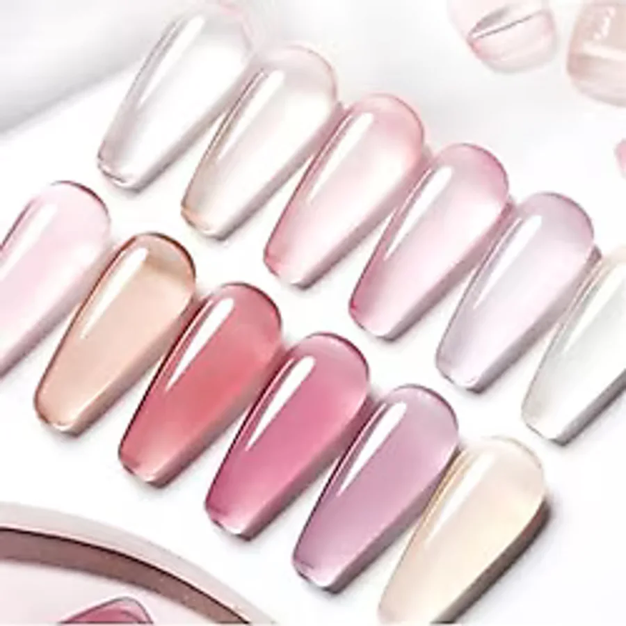 Born Pretty 10Ml Jelly Nude Seri Kalıcı Oje Jn25 (56347) 3795