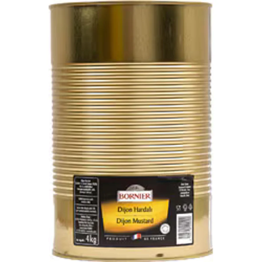 Bornier 4 kg Teneke Dijon Hardalı