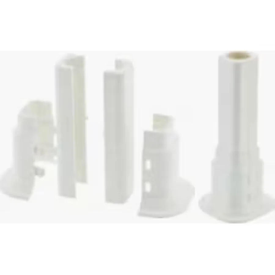 Boru Gizleme Aparatı, Beyaz, Pvc, Tekli