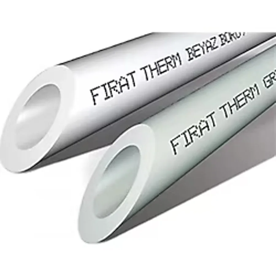 Boru Pn25 Pprc Boru 20 Mm. Beyaz Temiz Su Tesisat Borusu 2 Mt.