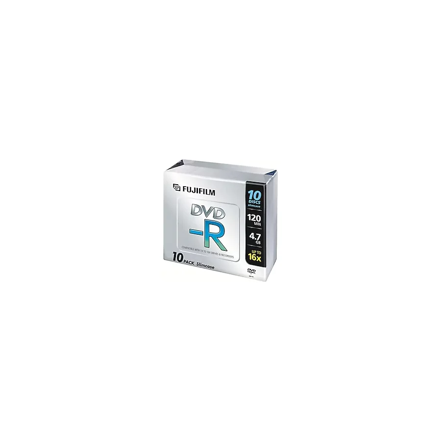 Boş Dvd Fujifilm Dvd-R 4.7Gb 16X Ince Kutu 10 Adet