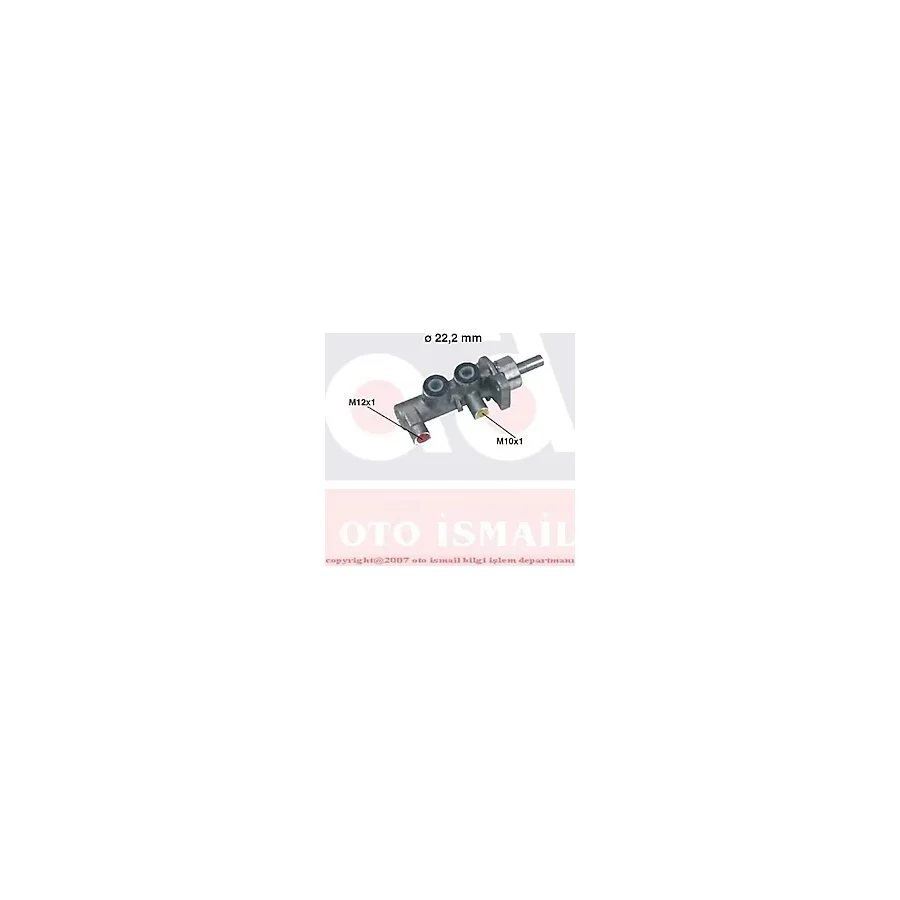 Bosch 0986480859 Fren Ana Merkezı Corsa C 1.2 1.3Cdtı 1.4 1.7Cdtı 16V 00- 22.2Mm Uyumlu