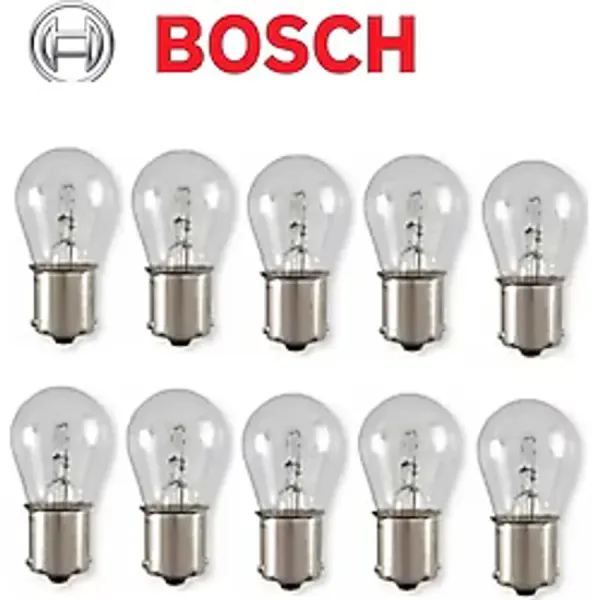 Bosch 12 Volt 21 Watt Sinyal Stop Ampulu Lambası 93 Tek Duy Ampul Takımı 10 Adet