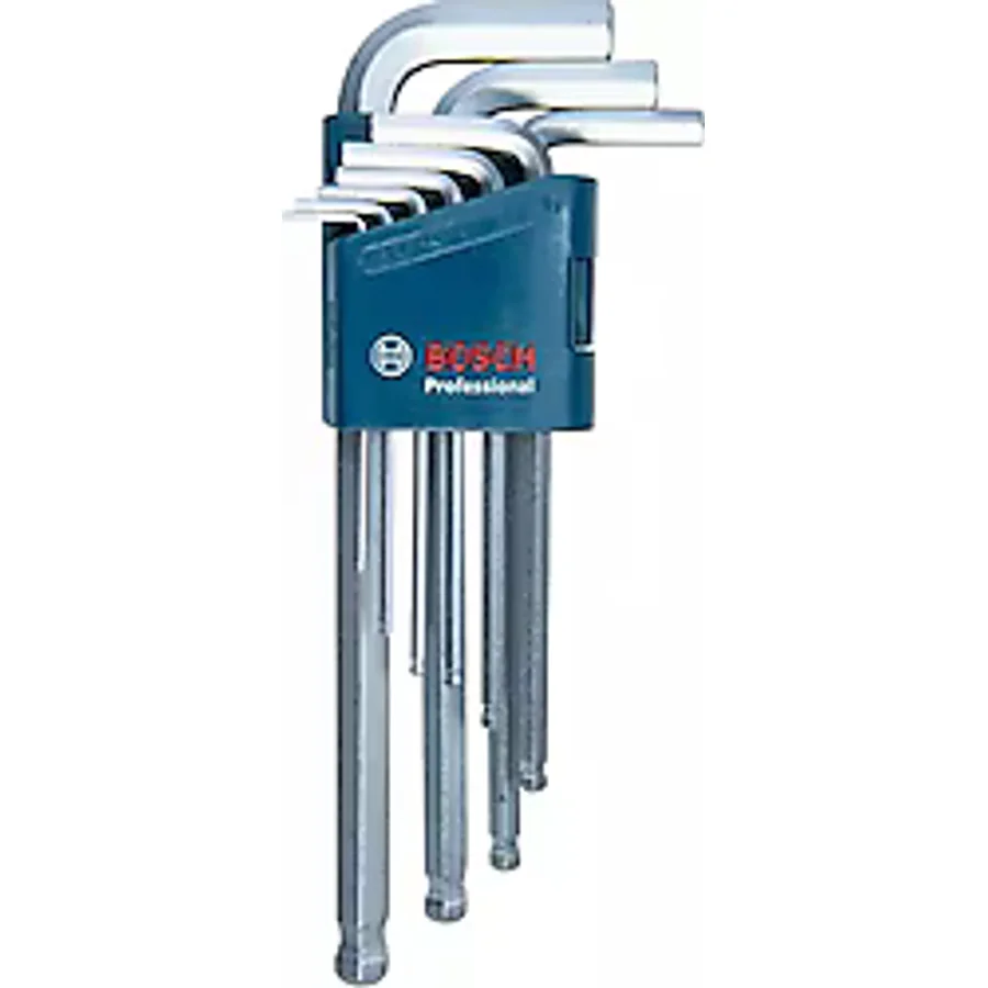 Bosch 1600A01TH5 9 Parça Hex Alyan Anahtar Takımı