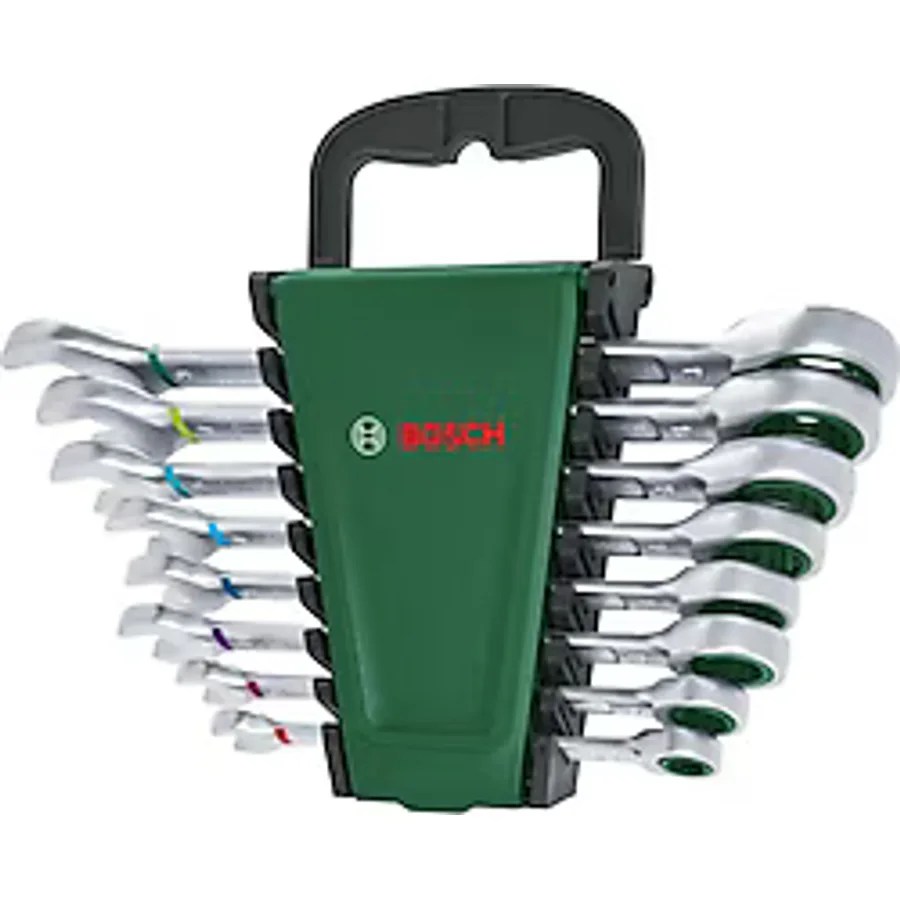 Bosch 1600A027PS 1/4" Cırcırlı 8 Parça Kombine Anahtar Seti