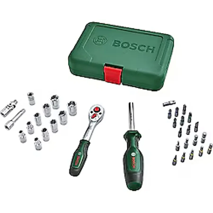 Bosch 1600A02BY1 34 Parça Cırcırlı Tornavida ve El Aletleri Seti