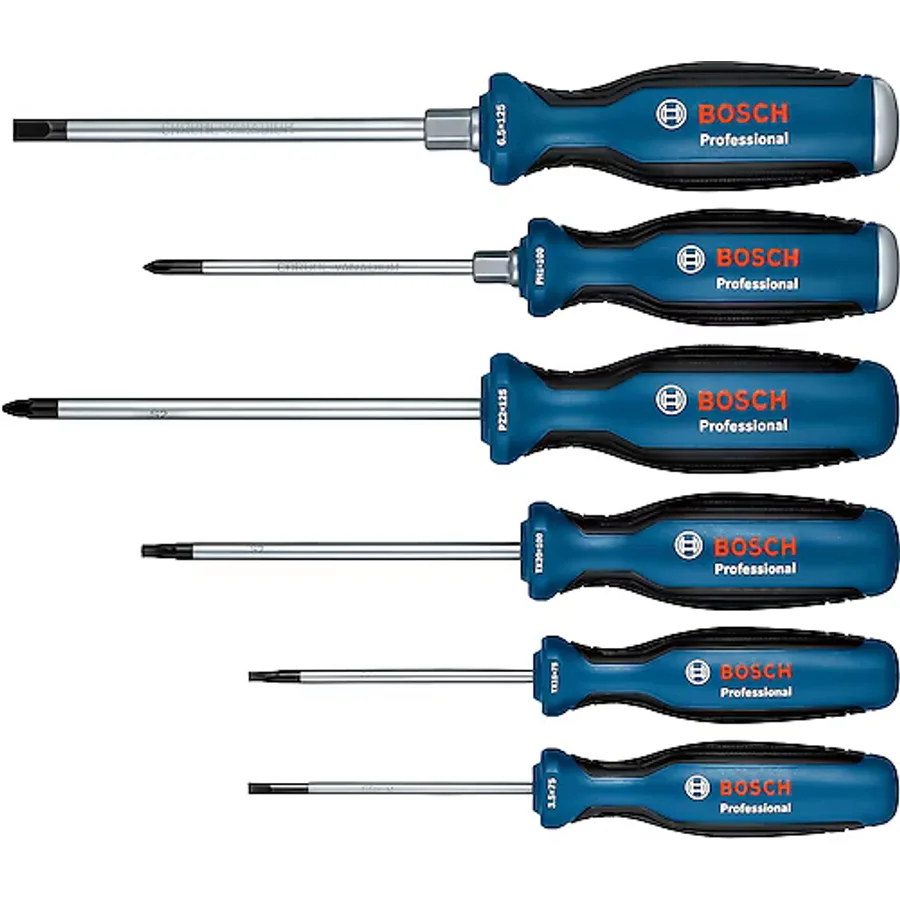 Bosch 1600A02CV3 6 Parça Tornavida Seti