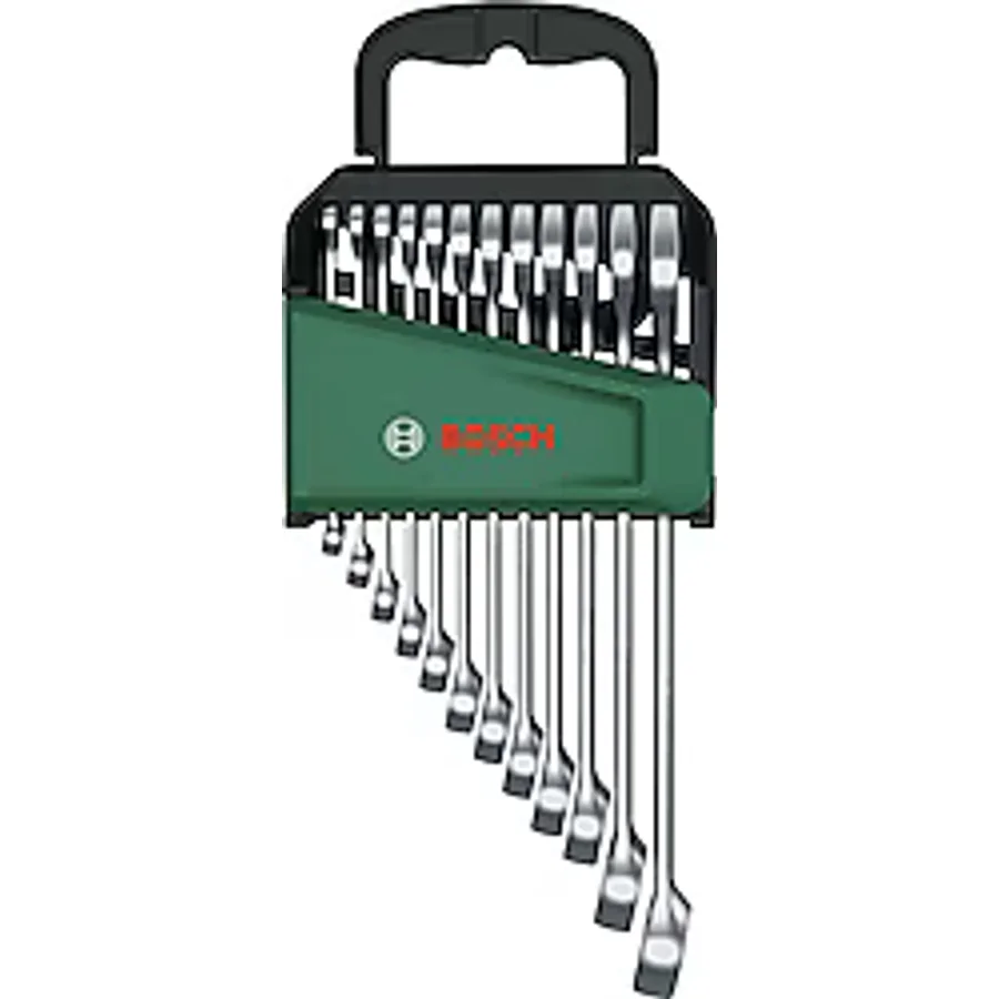 Bosch 1600A02Z9D 12 Parça Kombine Anahtar Seti
