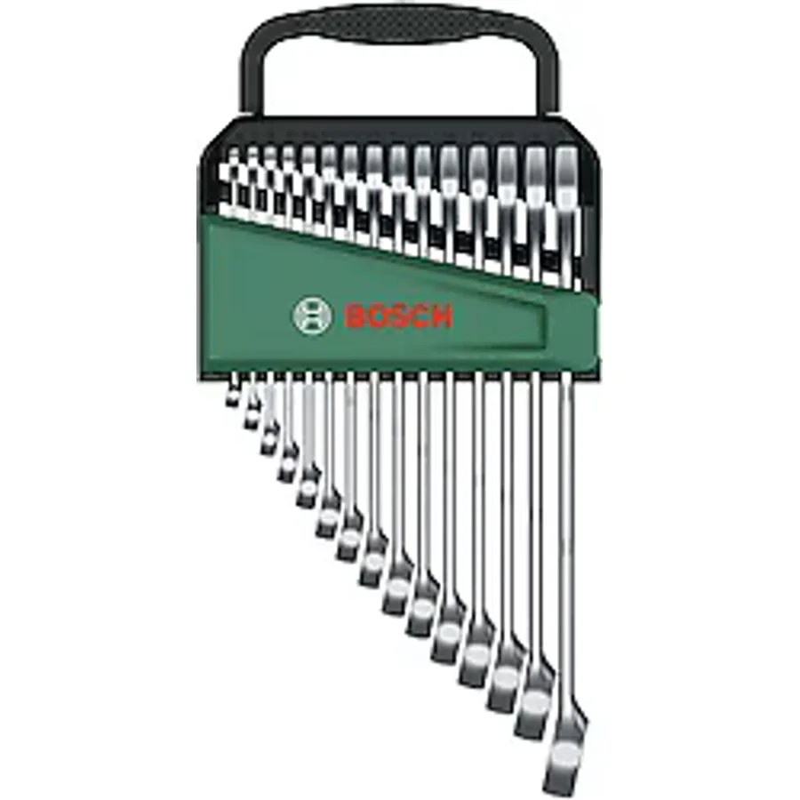 Bosch 1600A02Z9E 15 Parça Kombine Anahtar Seti