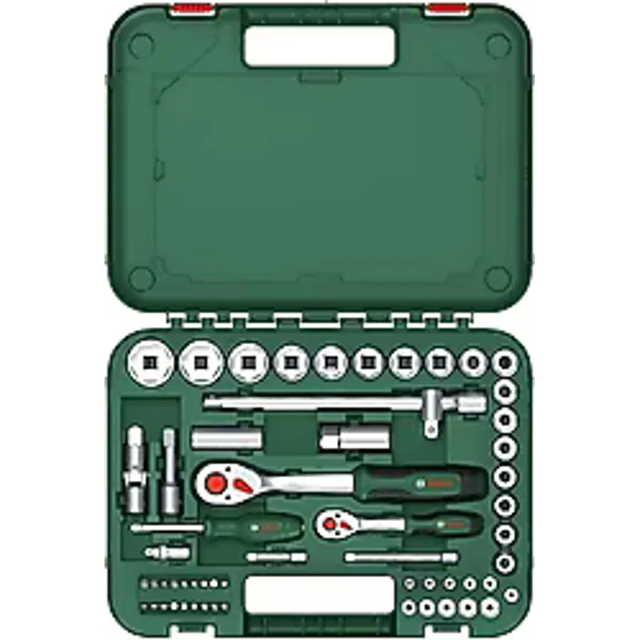 Bosch 1600A02Z9G 56 Parça Cırcırlı Somun Sıkma Seti
