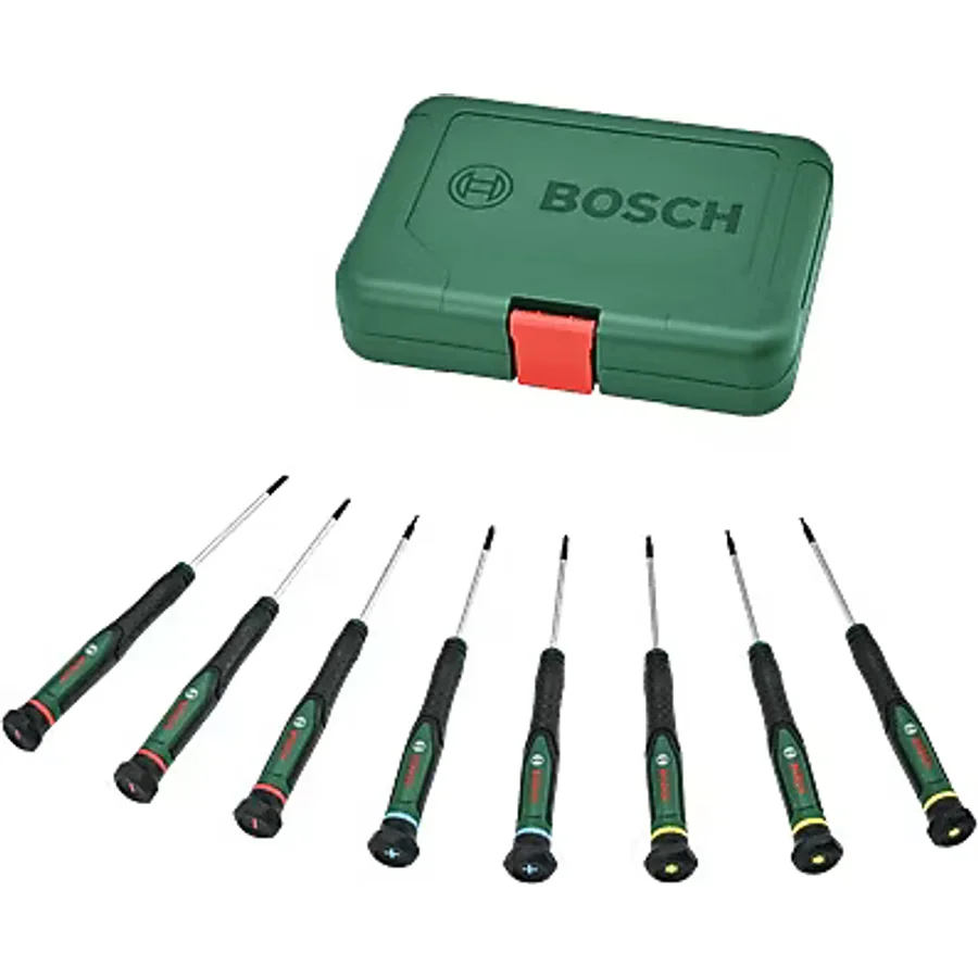 Bosch 1600A02Z9M 8 Parça Hassas Tornavida Seti