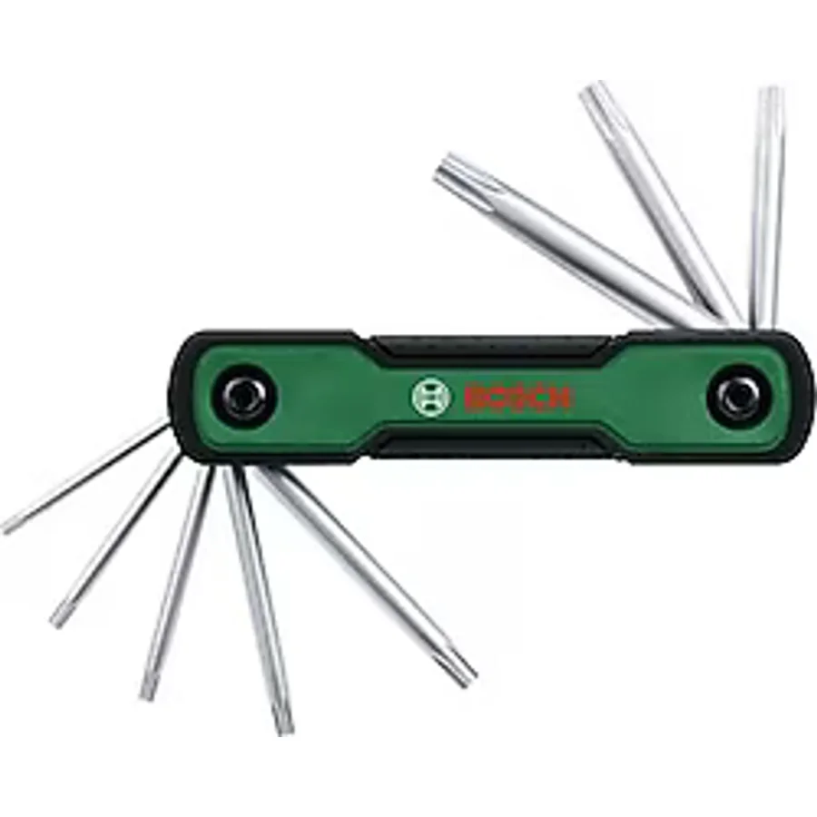 Bosch 1600A039L8 8in1 Katlanır Torx Alyan Anahtar Seti