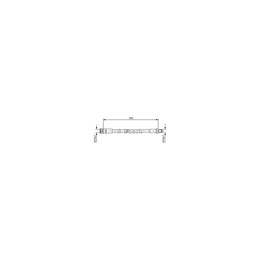 BOSCH 1987476230 Arka Fren Hortumu Transporter T4