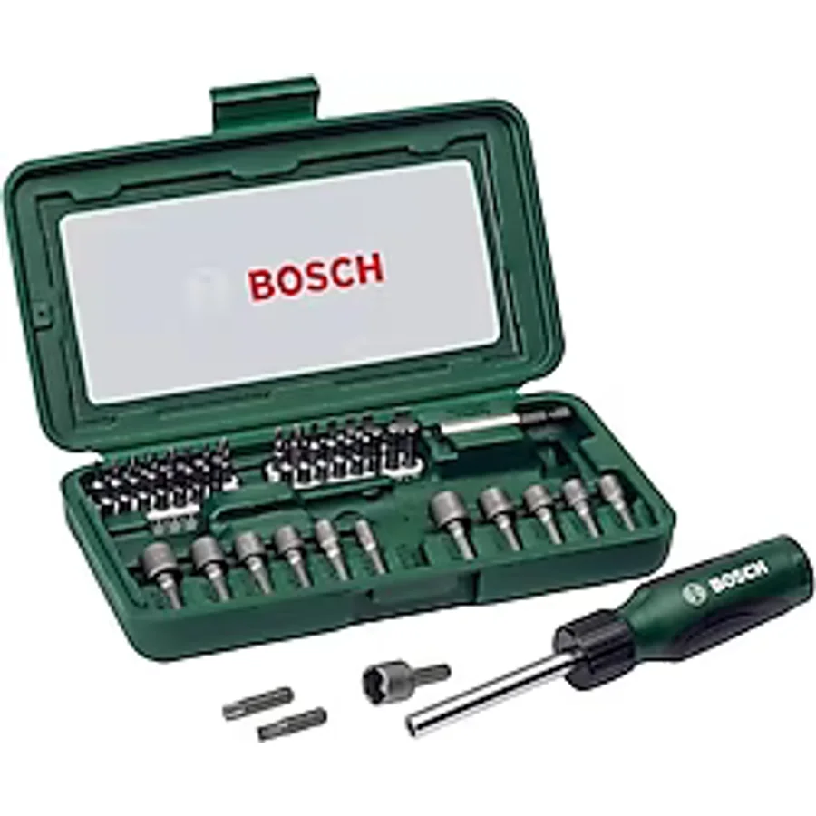 Bosch 2607019504 46 Parça Cırcırlı Tornavida Seti