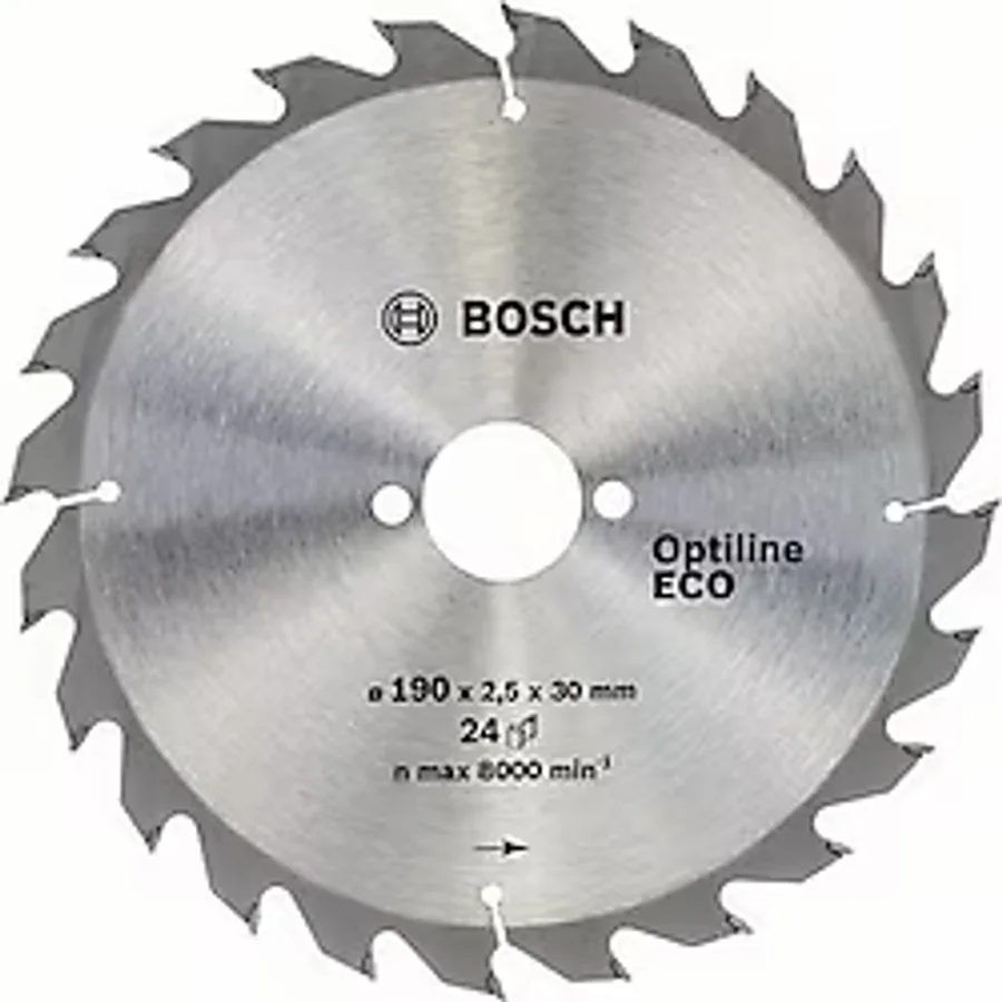 Bosch 2608644376 190x30 mm 24 Diş Daire Testere Bıçağı