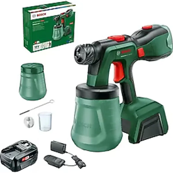 Bosch AdvancedSpray 18V-500 Tek Akülü 4 Ah Boya Tabancası