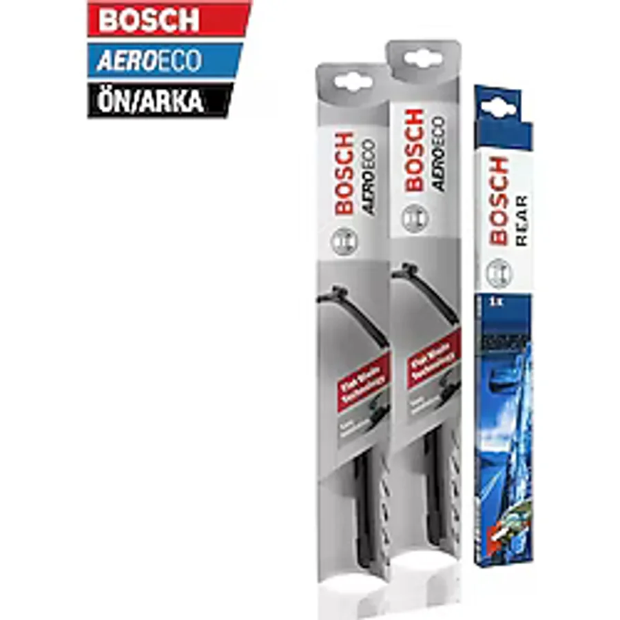 Bosch Aeroeco Fiat Fiorino Ön Arka Silecek (2008-2024)