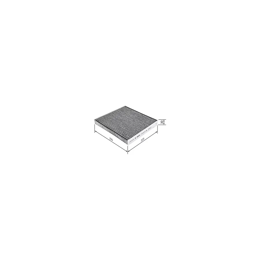 Bosch Aktif Karbonlu Polen Filtresi 1987435518