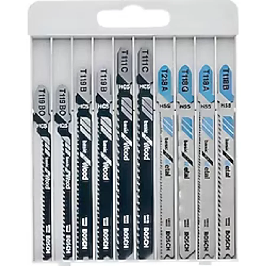 BOSCH BOSCH DEKUPAJ BIÇAĞI SETİ KARIŞIK 10 LU (BEYAZ)