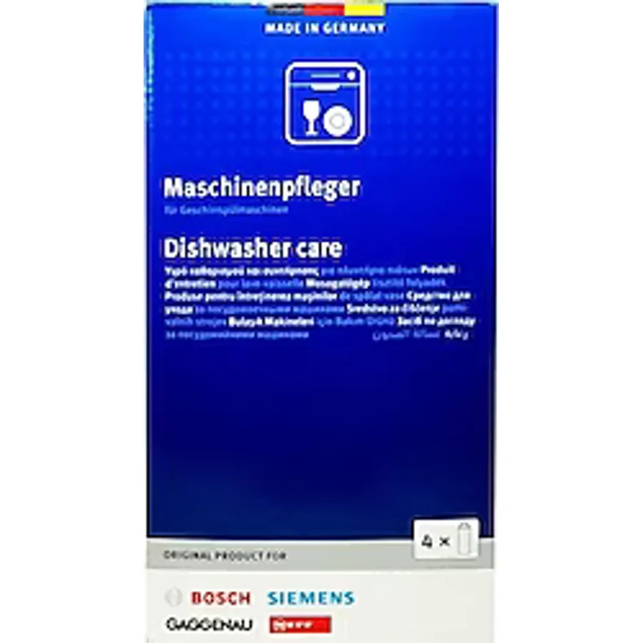 Bosch Bulaşık Makineleri için Temizleyici 4x250 ml
