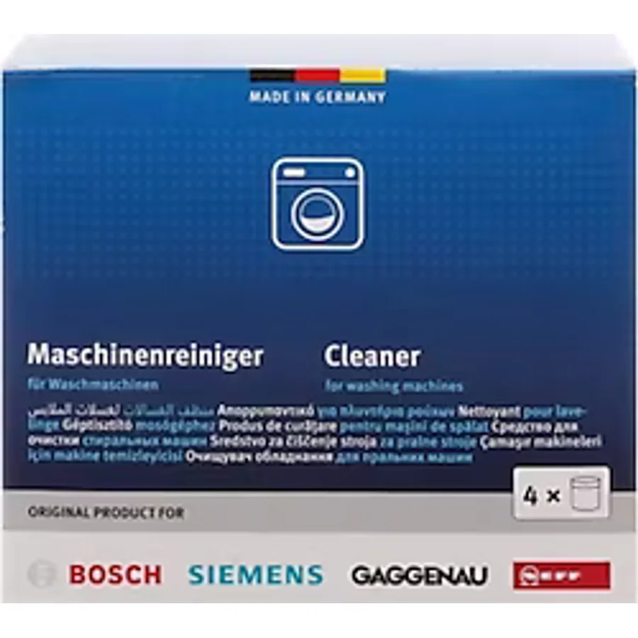 Bosch Çamaşır Makineleri için Temizleyici 4x200 gr