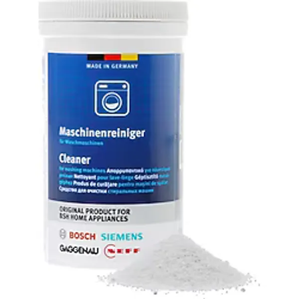 Bosch Çamaşır Makinesi Temizleyici - Kötü Koku Önleyici ve Derinlemesine Temizlik, 200 gr - Almanya Menşeli