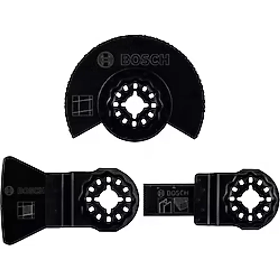 Bosch DIY Starlock 3'lü Seramik Testere Seti