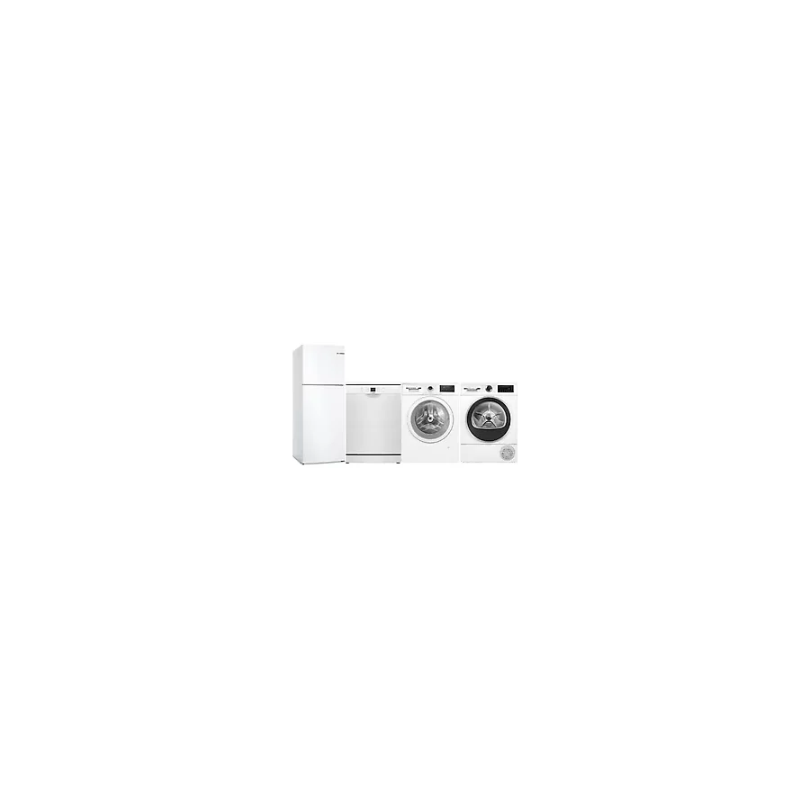 Bosch Ekonomik Beyaz Eşya Seti KDN55NWE0N, WAN24200TR, SMS26DW00T, WQA24201TR