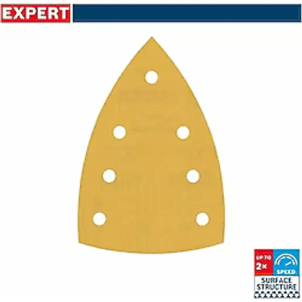 Bosch Expert 100x150 mm 320 kum Üçgen Zımpara Kağıdı 10'lu 2608901166