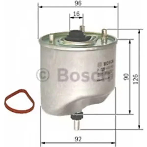 Bosch F026402862 Yakıt Filtresi Mazot Euro5 1.6 Tdcı Berlıngo Par
