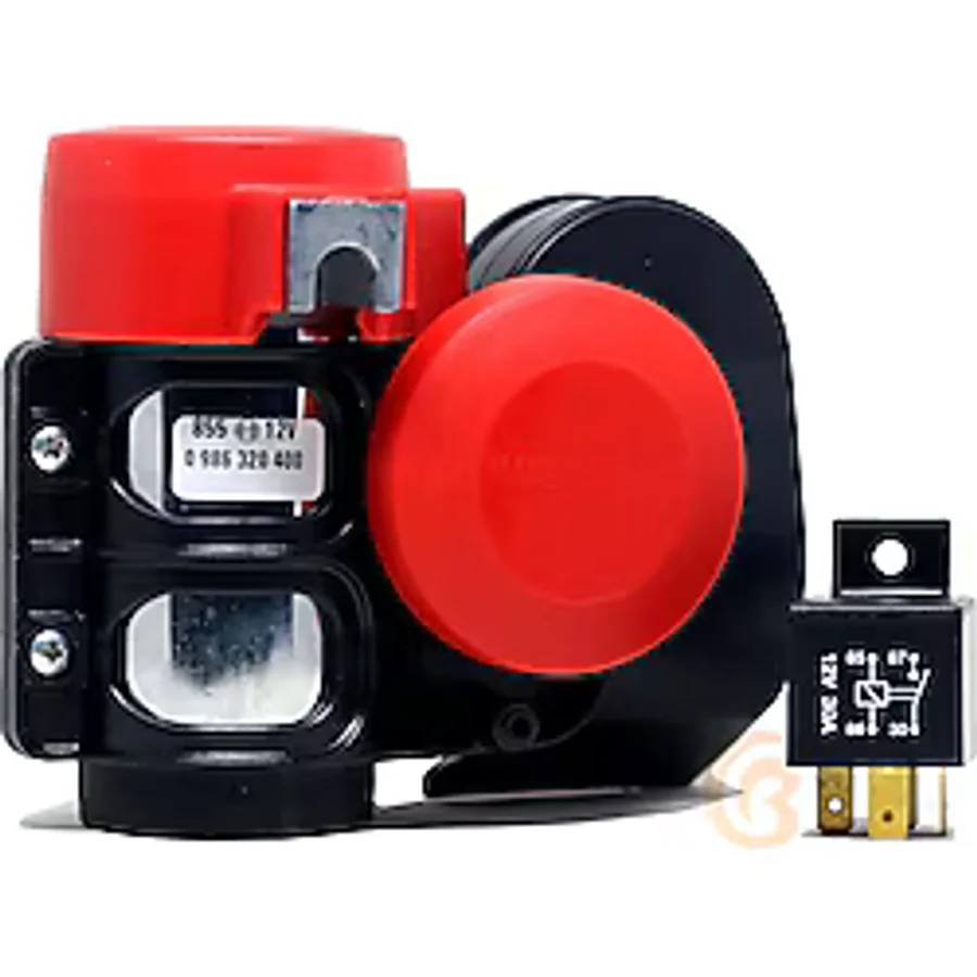 Bosch F1 Ferrari Korna 12V 115 Desibel Röle Ve Montaj Setli