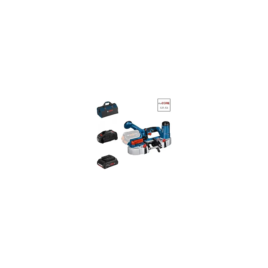 Bosch Gcb 18V-63 1x4 Ah Procore Akülü Bant Testere Makinesi Bez Çantalı